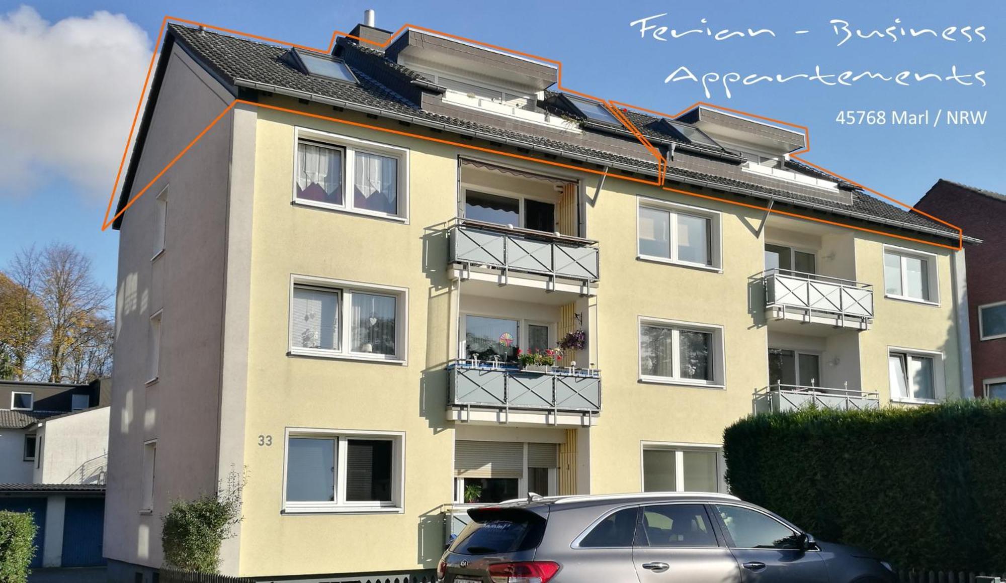 Modernes Und Ruhiges Appartement Mit Loggia Marl Exteriör bild